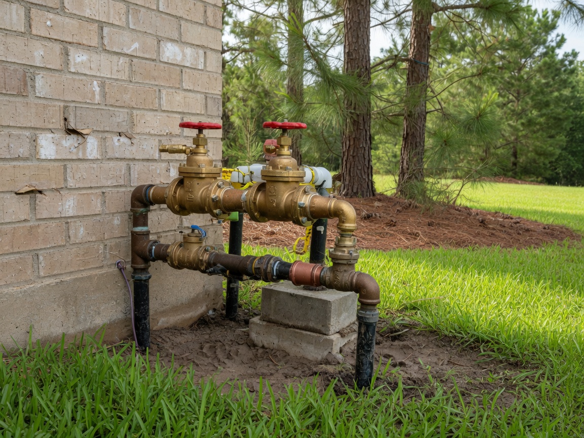 Backflow Preventer Repair — Spring job
