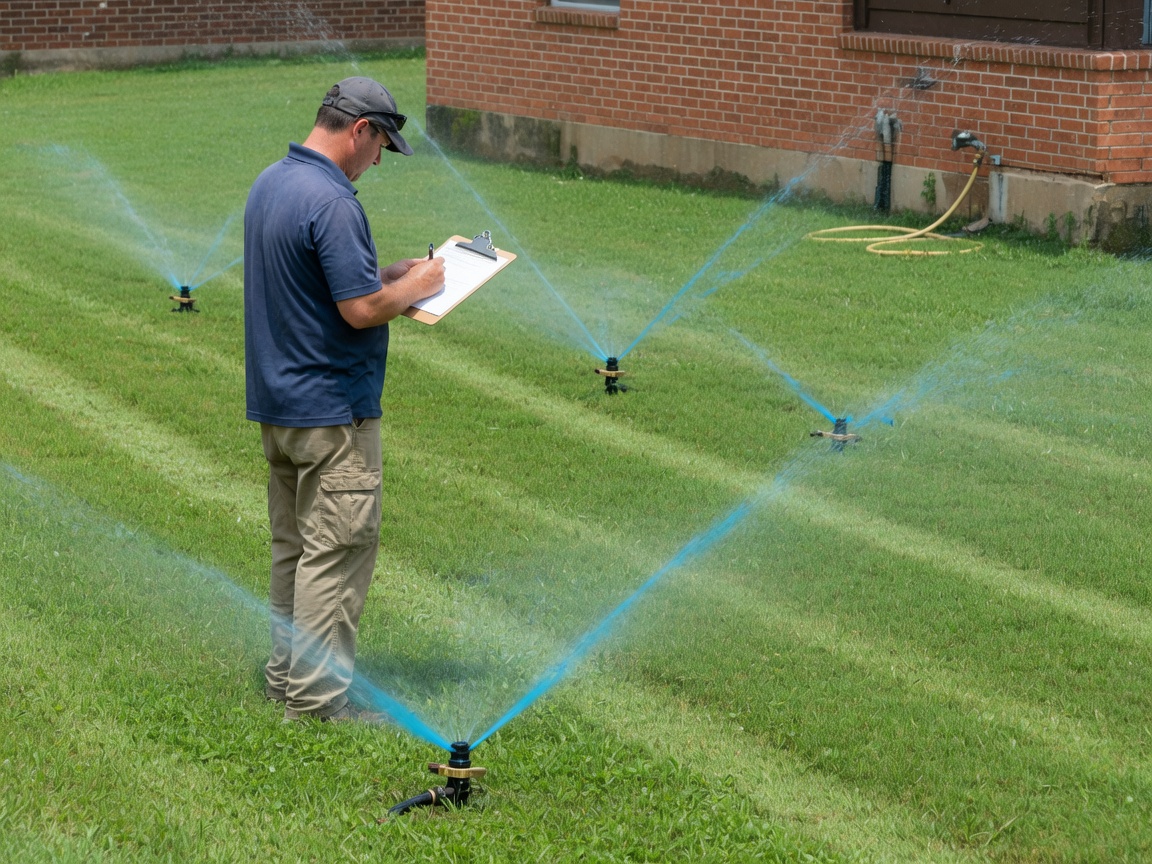 Lawn Sprinkler Repair