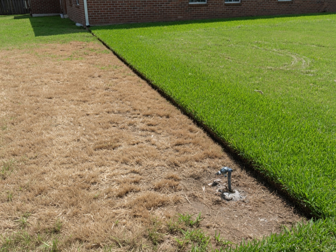 Sprinkler Zone Repair — Spring job